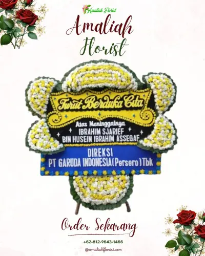 Papan Bunga Duka di Mande